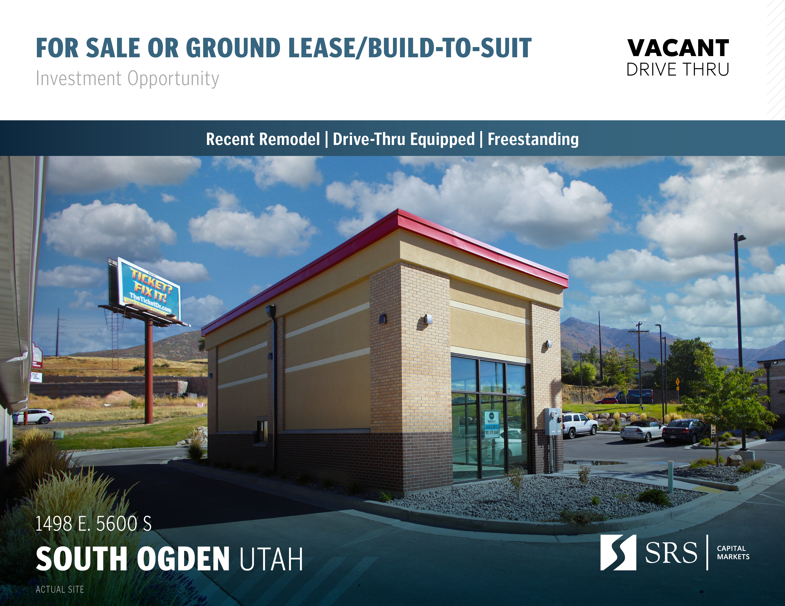 South Ogden, UT - Vacant Drive-Thru